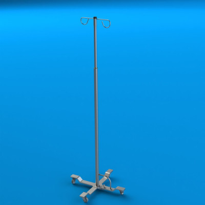 Mac Medical Stainless Steel IV Pole
