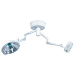 Ceiling Mounted Bovie System 2 Dual Arm Surgical Light and Video Camera