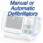 Manual or Automatic Defibrillators